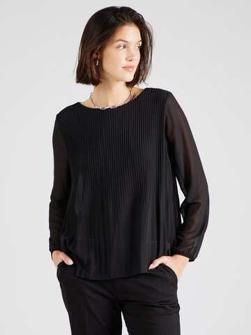 ZABAIONE Blouse 'Ev44a' in Black: front