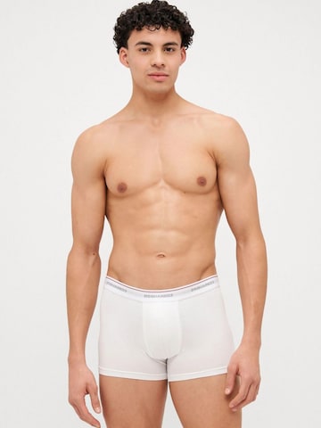 Pantaloncini intimi lunghi di DSQUARED2 in bianco: frontale