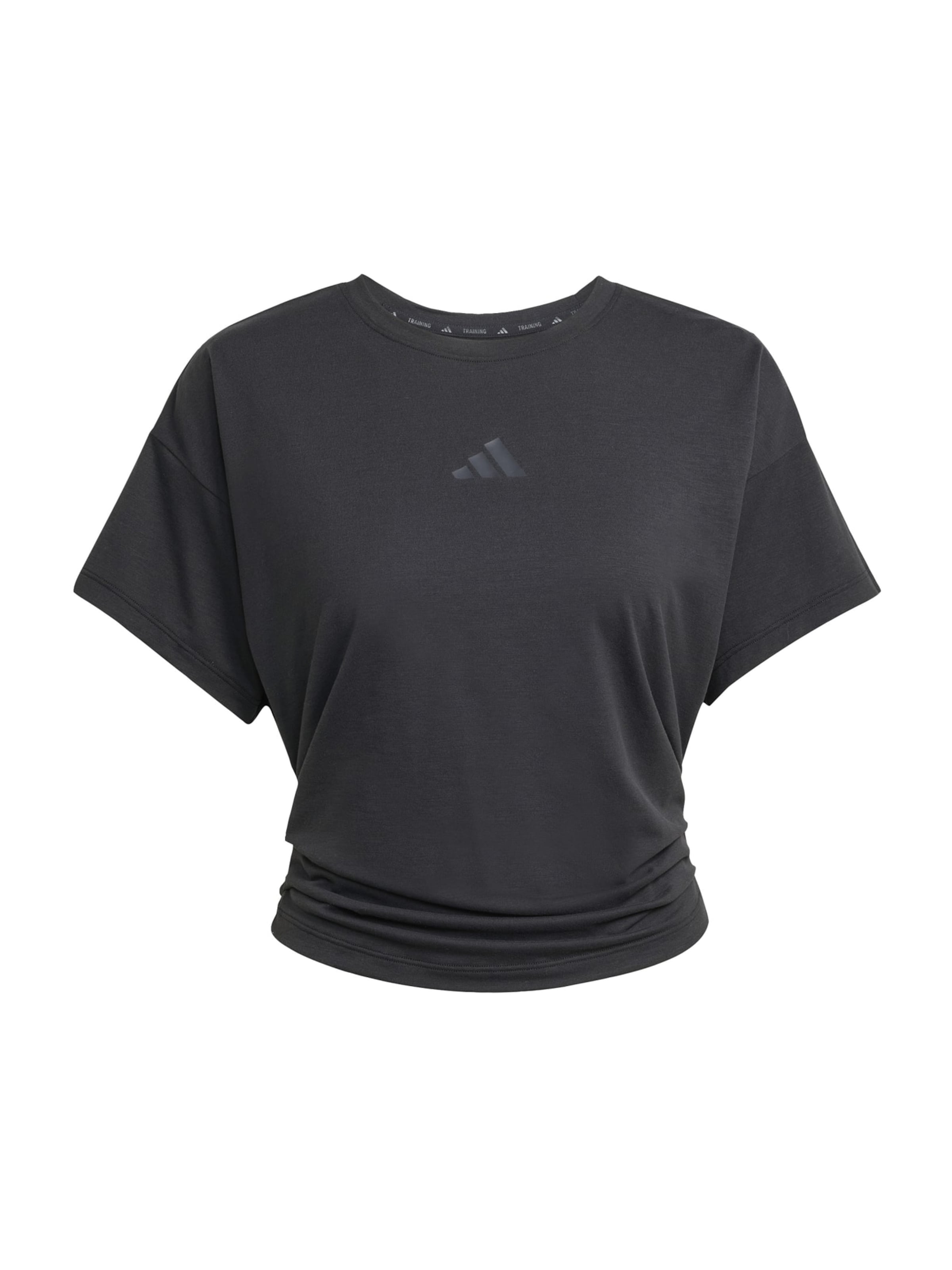 melns ADIDAS PERFORMANCE Sporta krekls 'Power': no priekšpuses