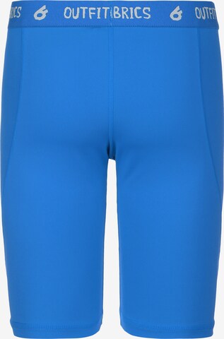 OUTFITTER Regular Outdoorhose in Blau
