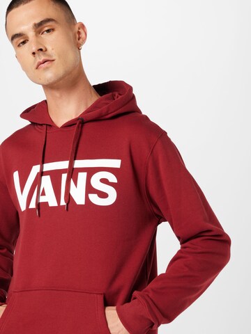 VANS Regular Fit Sweatshirt 'Classic II' i rød