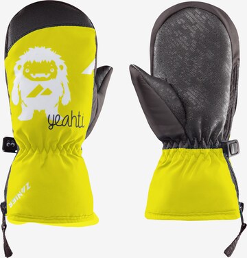 Zanier Gloves 'Yeahti' in Yellow: front