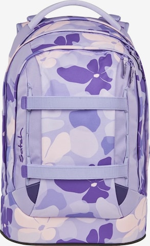 Satch Backpack 'Schulrucksack pack' in Purple: front
