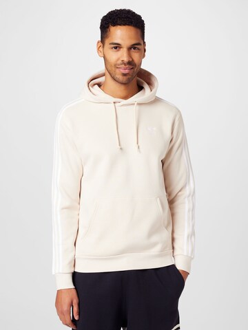 ADIDAS ORIGINALS - Sweatshirt 'Adicolor Classics 3-Stripes' em branco: frente