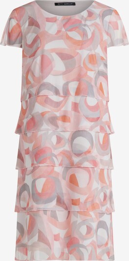 Betty Barclay Stufenkleid mit Flügelärmeln in grau / rosé, Produktansicht