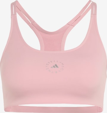 ADIDAS BY STELLA MCCARTNEY Urheilutoppi värissä vaaleanpunainen: etupuoli
