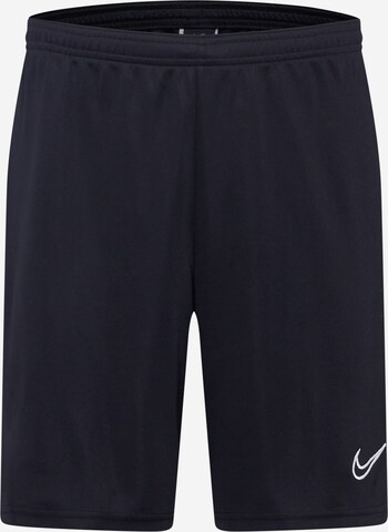 Pantalon de sport 'Academy' NIKE en noir : devant