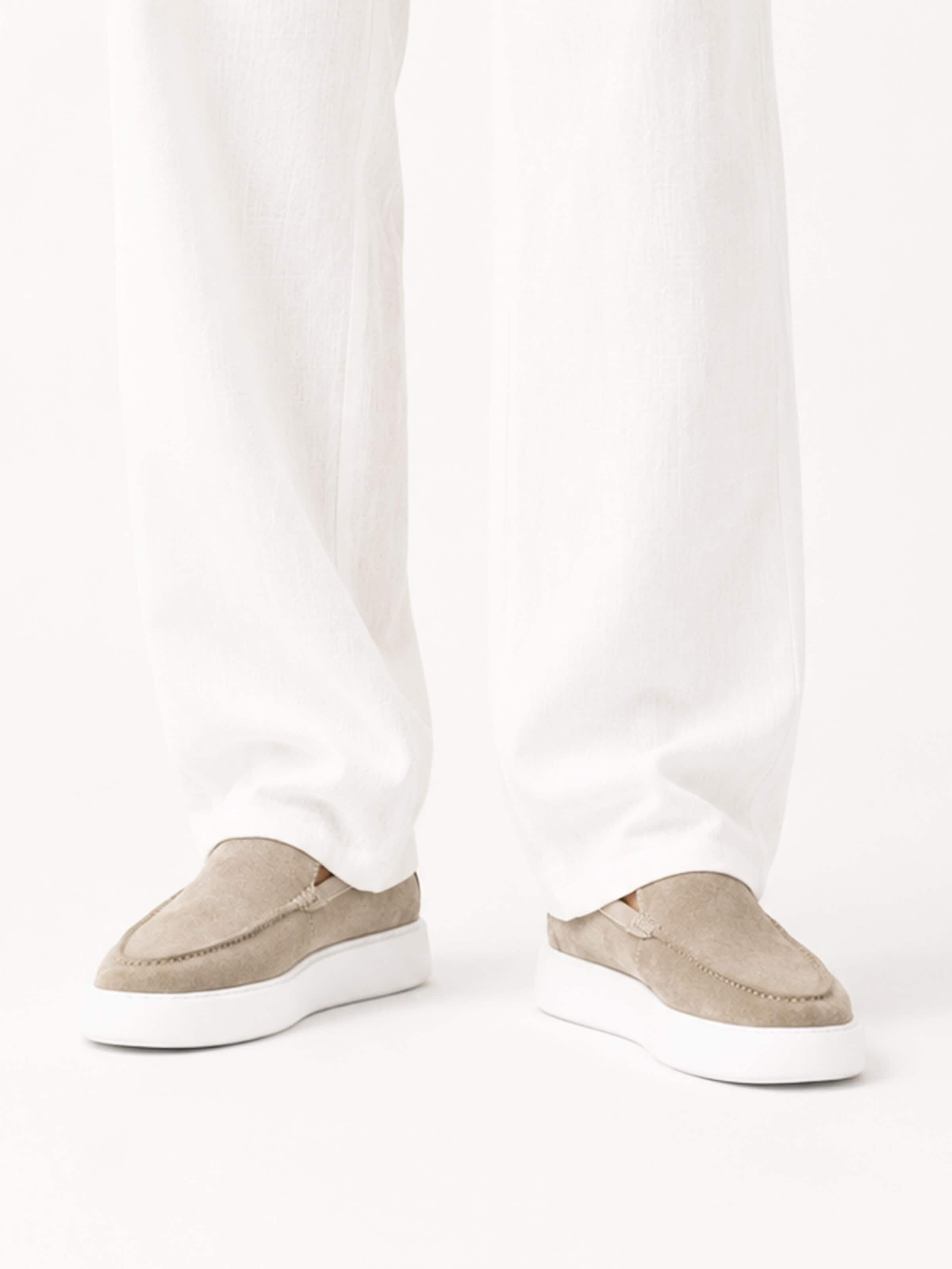 Dutch'DSlip On cipele 'Atmos' - siva boja