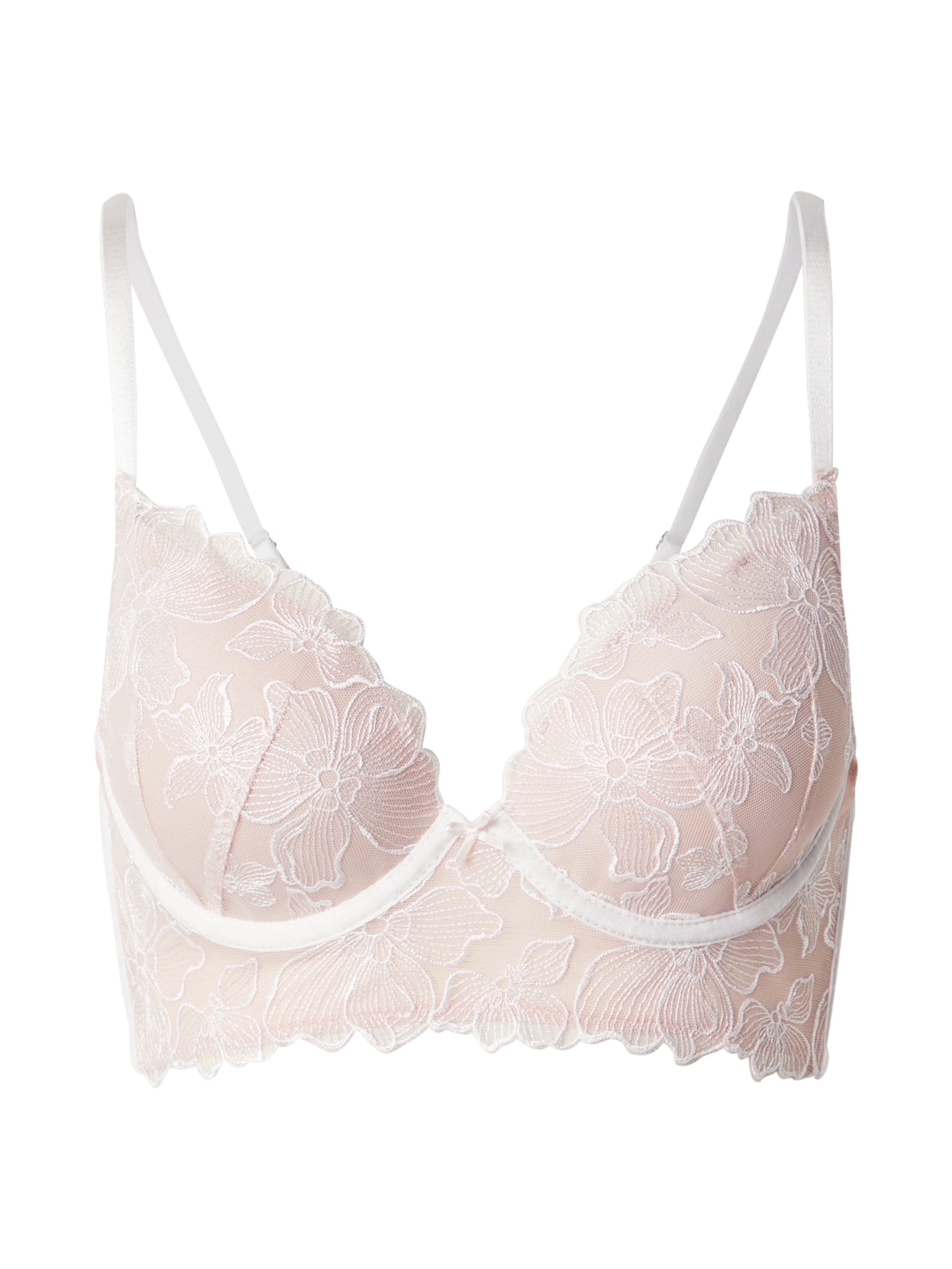Hunkemöller Bralette Bra 'Lauren' in White: front