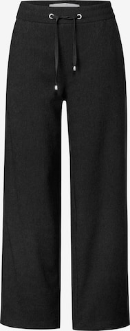 Street One Studio Hose in Schwarz: Vorderseite
