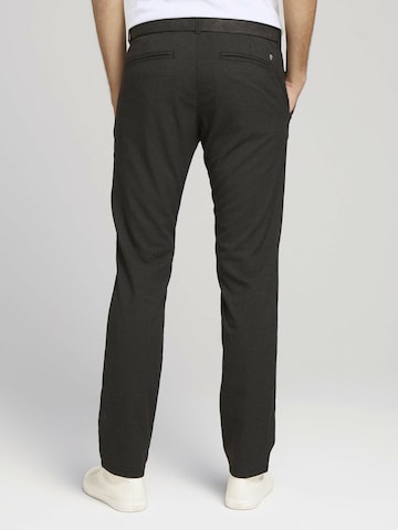 Regular Pantalon chino TOM TAILOR DENIM en noir