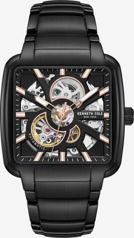 Kenneth Cole Analoog horloge in Zwart: voorkant