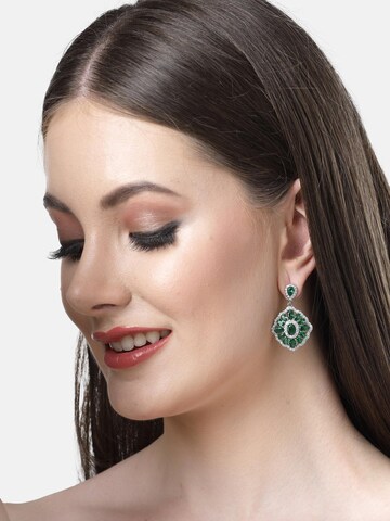 AVANT-GARDE PARIS Ohrringe 'Emiliaina' in Grün