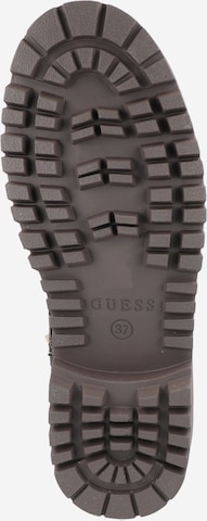 GUESS Lace-up boot 'ORISS' in Brown