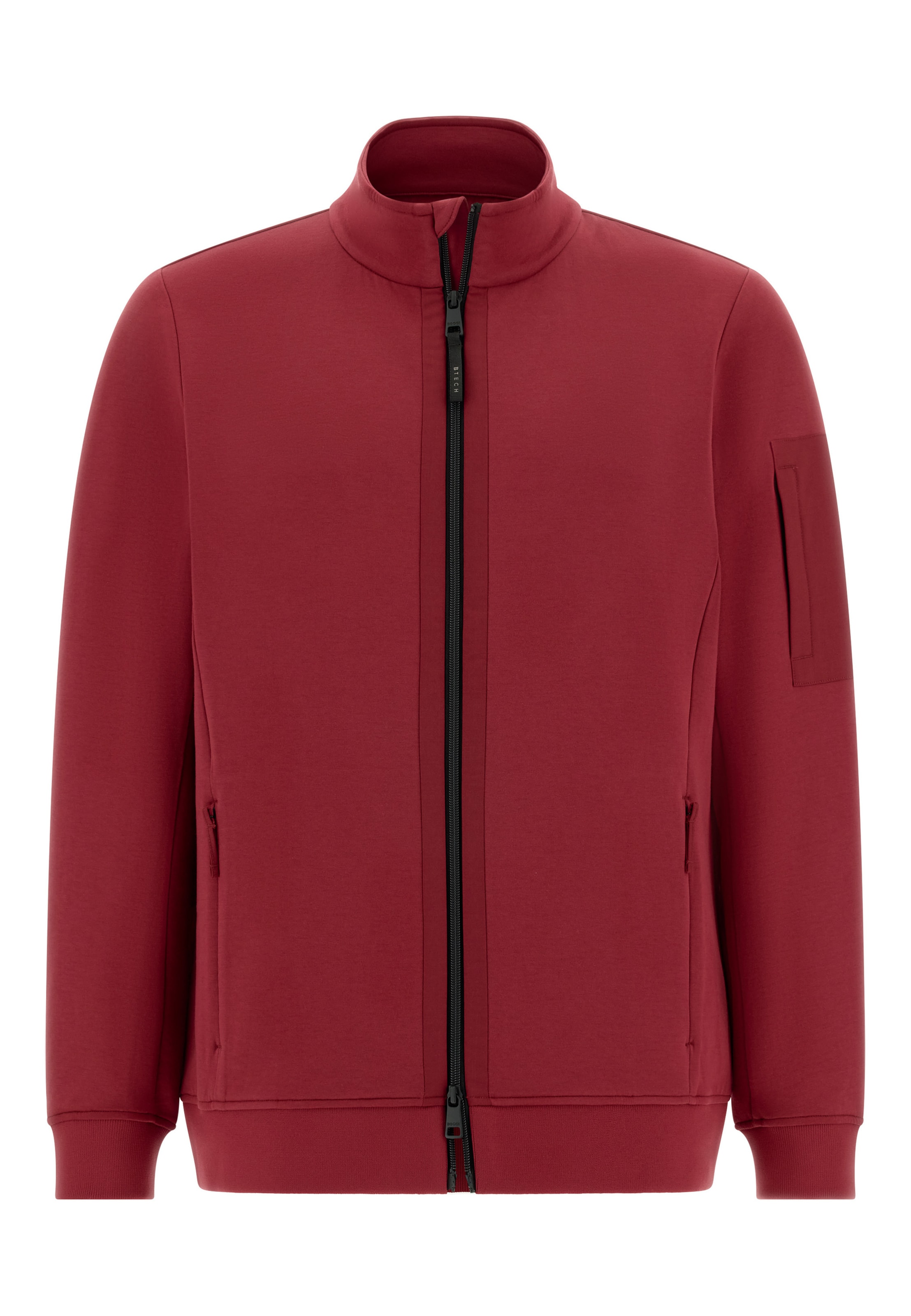 Veste de survêtement 'B Tech' Boggi Milano en rouge : devant