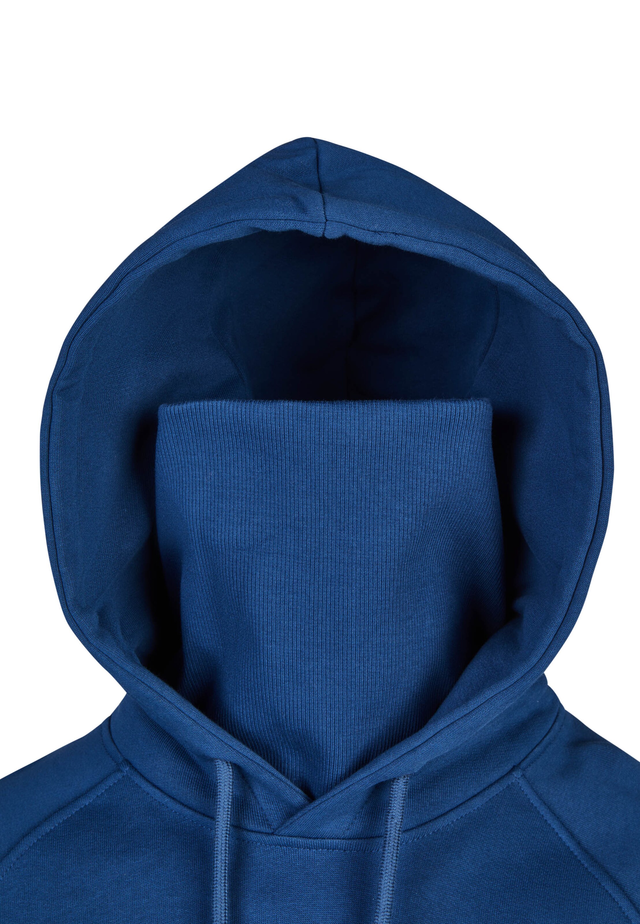 Cleptomanicx Sweatshirt 'Mask' in Blue
