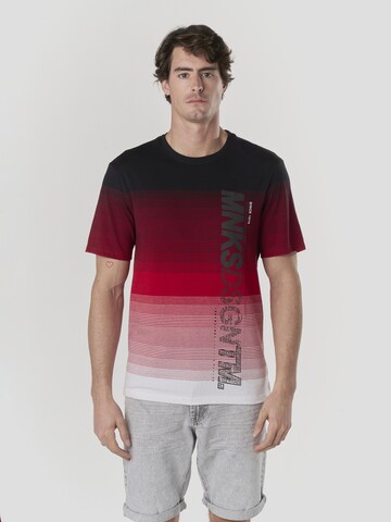 KOROSHI T-Shirt in Rot: Vorderseite