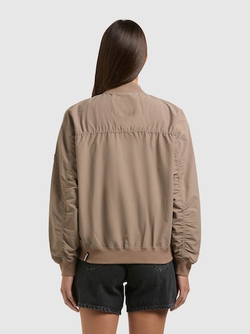 khujo Between-Season Jacket 'Facee' in Brown