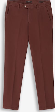 Pantalon chino Boggi Milano en rouge : devant