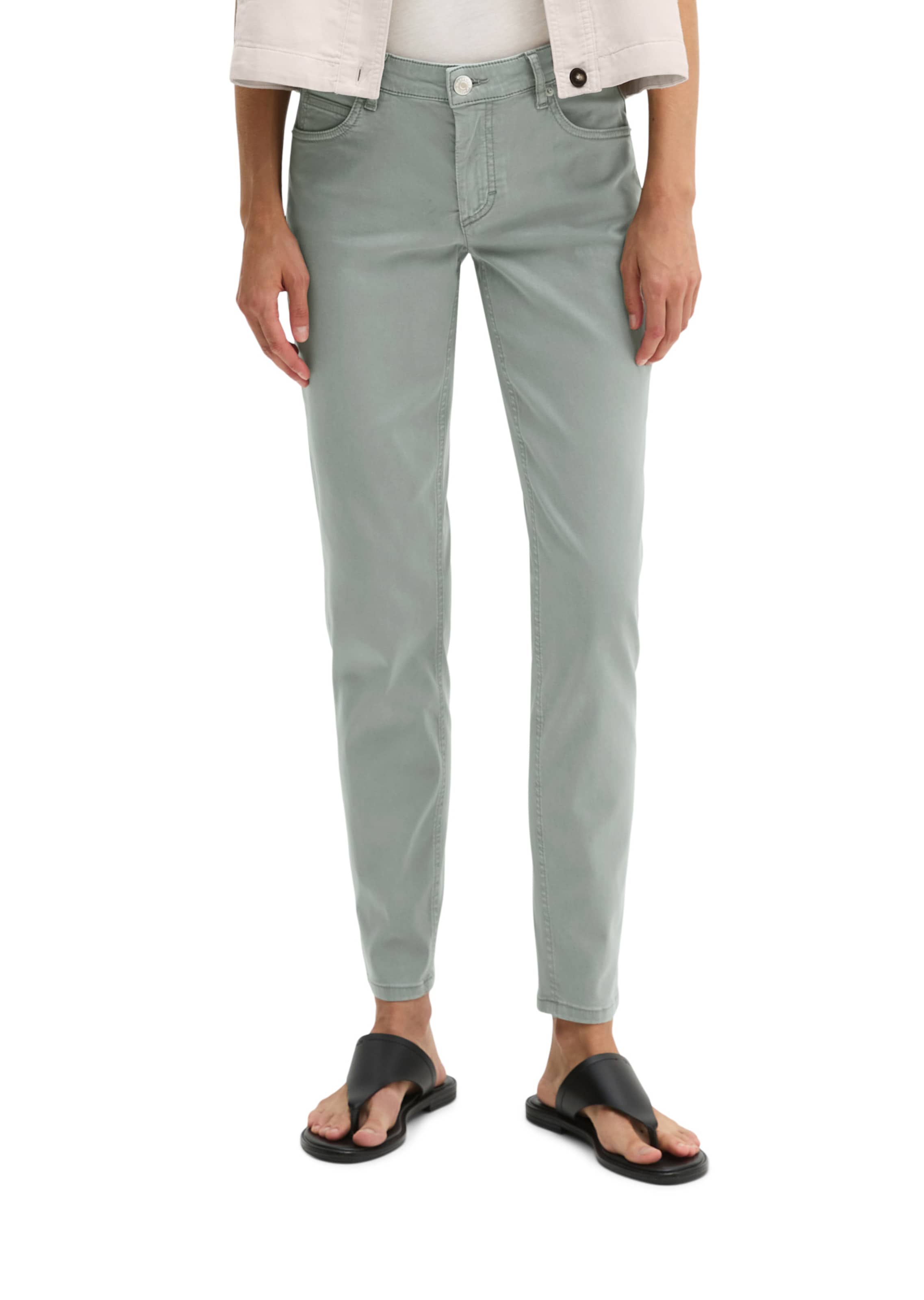 Marc O'Polo Slimfit Hose in Grau: Vorderseite