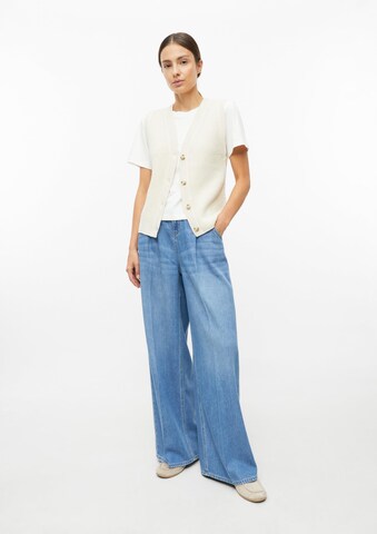 s.Oliver Baggy Bandplooi jeans in Blauw: voorkant