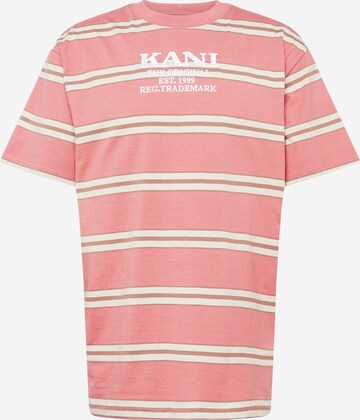 Karl Kani - Camisa em rosa: frente