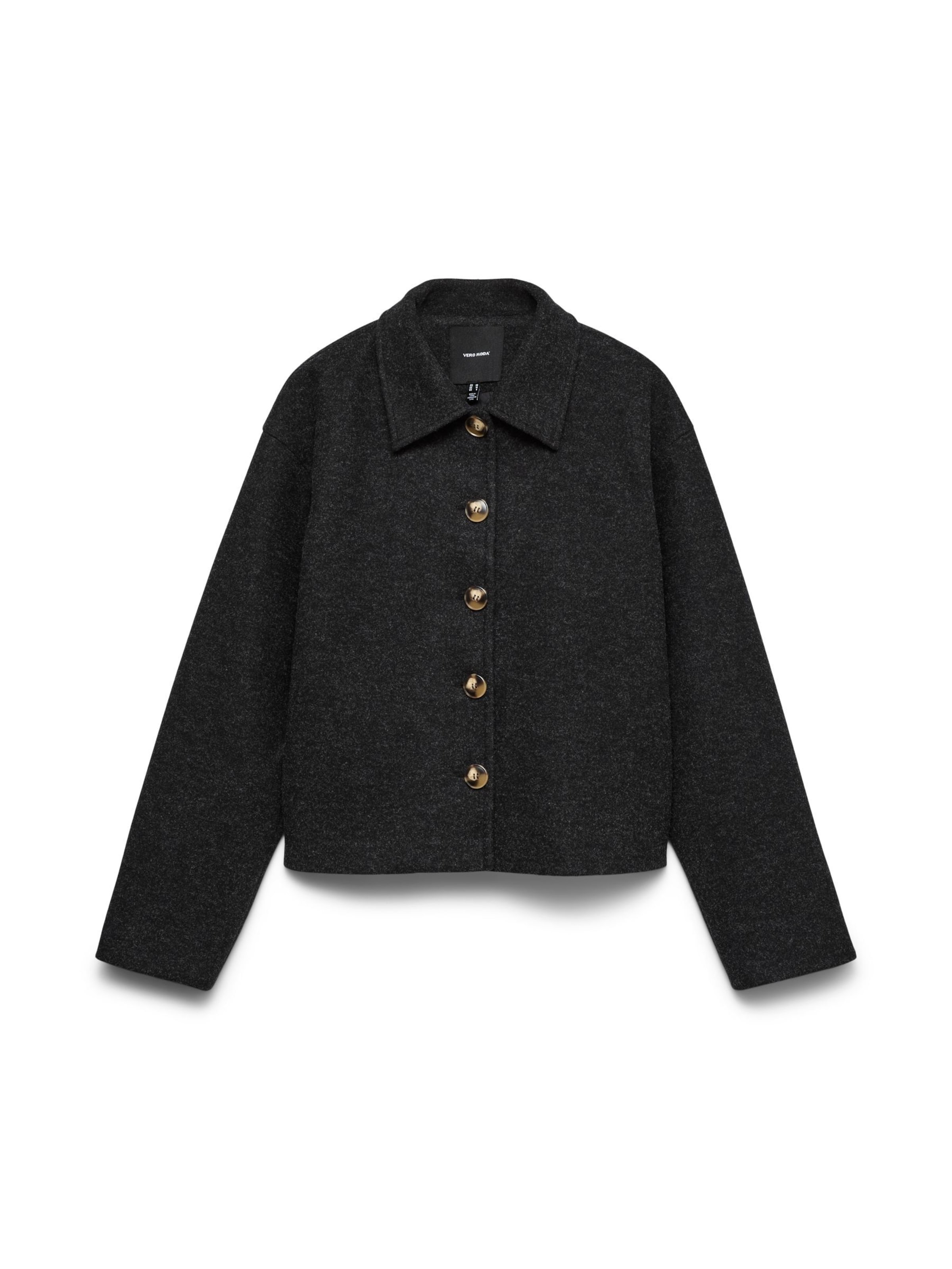 Veste mi-saison 'VMIda' VERO MODA en noir : devant