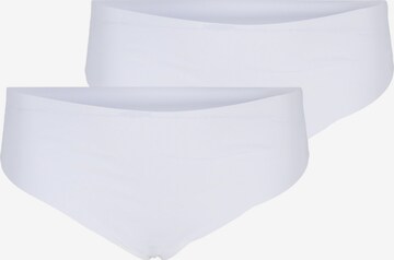 Devoted by Zizzi - Tanga 'LDAPHNE' en blanco: frente