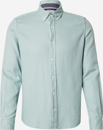 s.Oliver Button Up Shirt in Green: front