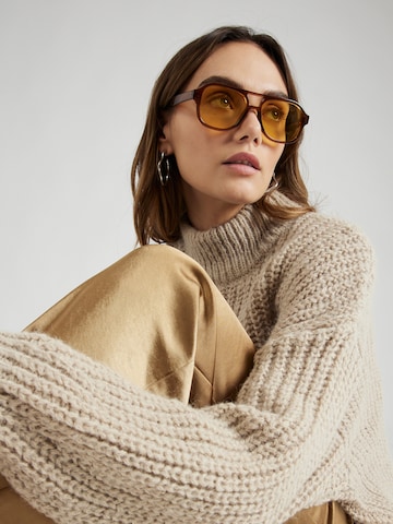 Monki Oversized sweater in Beige