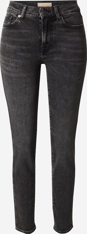 Slimfit Jeans 'ROXANNE' de la 7 for all mankind pe gri: față