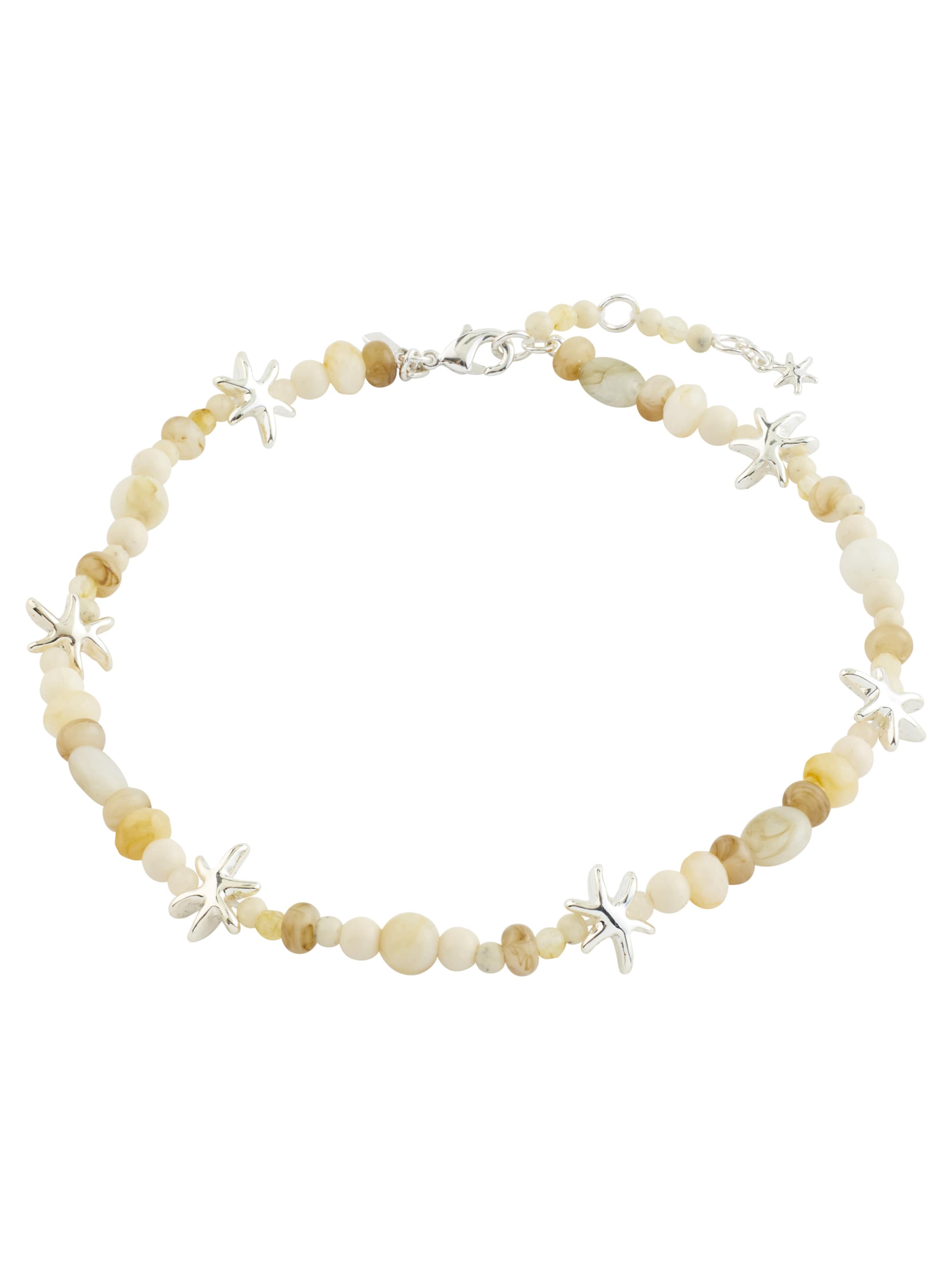 Bijoux de pied ' Prism ' Pilgrim en argent : devant