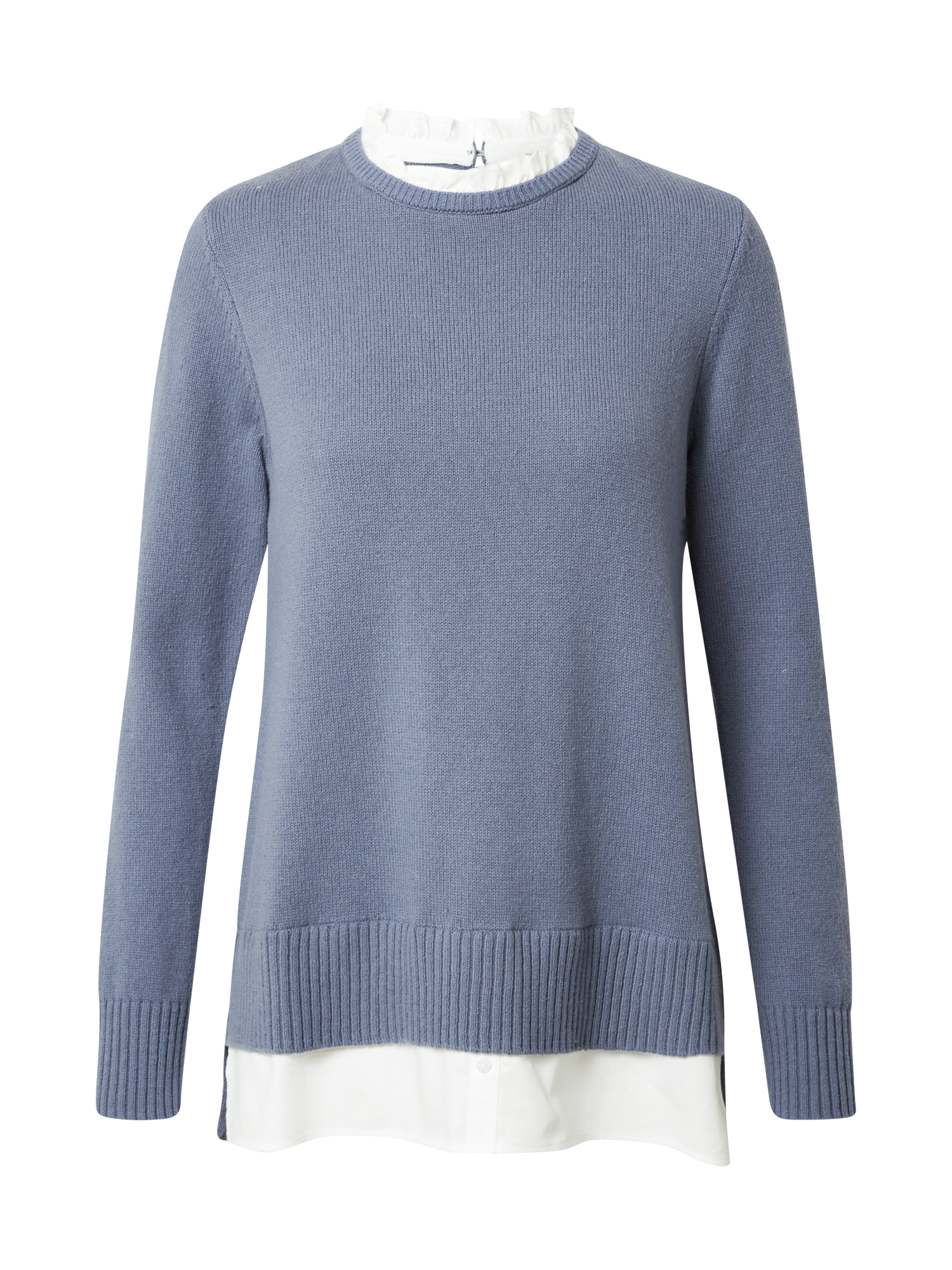 1B8xm Odzież ESPRIT Sweter w kolorze Podpalany Niebieskim 