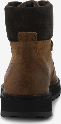 Shoe The Bear Lace-Up Ankle Boots in Brown