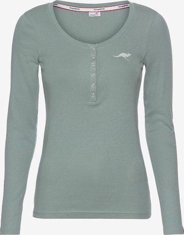 KangaROOS Shirt in Green: front