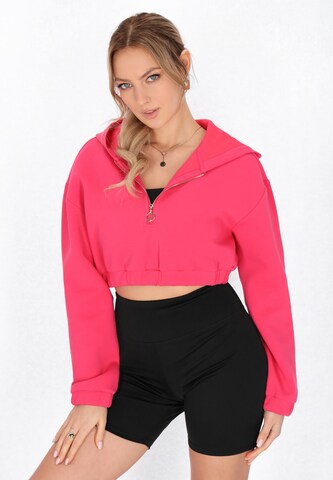 faina Athlsr - Sweatshirt em rosa: frente