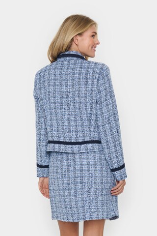 SAINT TROPEZ Between-season jacket 'Jacqueline' in Blue