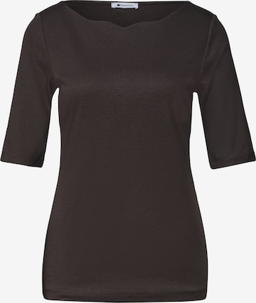 STREET ONE Shirt in Brown: front