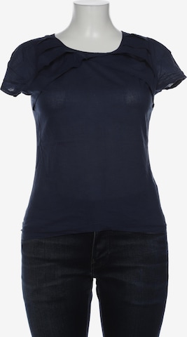 Fräulein Stachelbeere Bluse L in Blau: Vorderseite