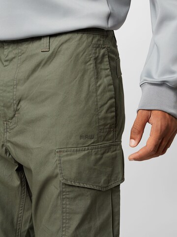 G-STAR Tapered Hose 'Combat' in Grün