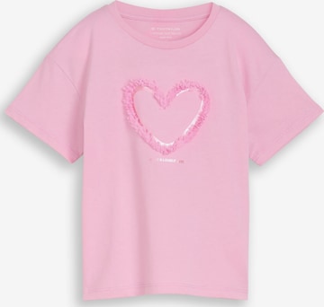 TOM TAILOR T-Shirt in Pink: Vorderseite
