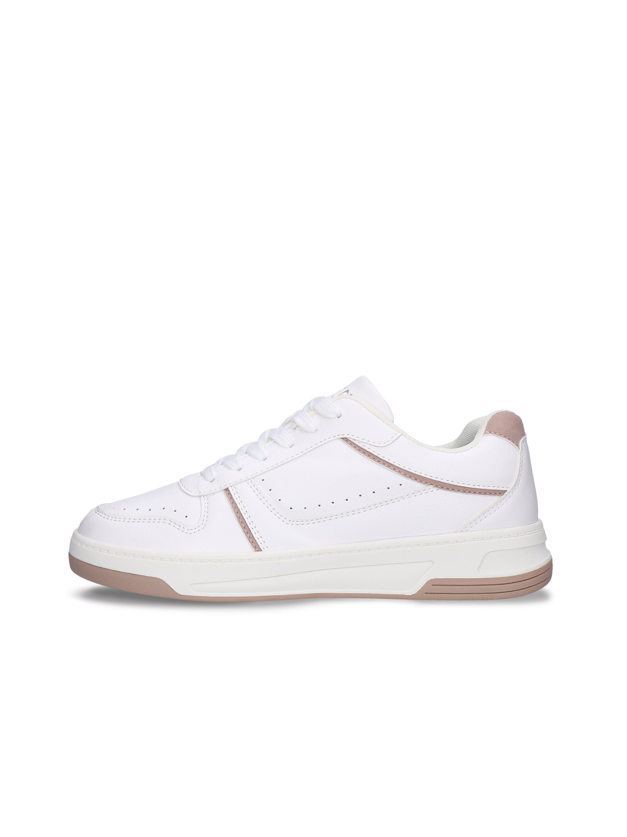 nae Vegan Shoes Platform trainers 'Dara' in White: front