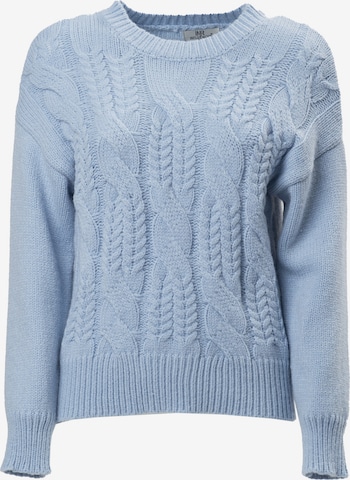 Pullover di Influencer in blu: frontale