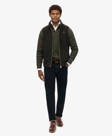Superdry & Co Bodywarmer 'Estate' in Zwart