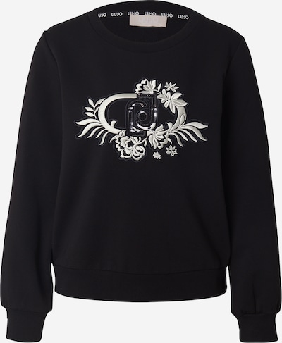 Megztinis be užsegimo iš Liu Jo, spalva – šviesiai pilka / juoda, Prekių apžvalga