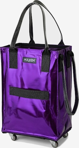 HULKEN - Shopper 'Hulken Rolling Tote' en lila: frente
