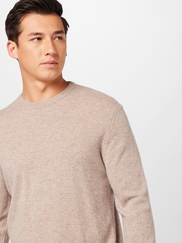 UNITED COLORS OF BENETTON Regular Fit Pullover in Beige