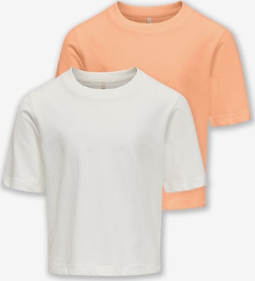 Maglietta 'KOGRex' di ONLY GIRLS in arancione: frontale