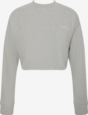 Calvin KleinSpavaćica - siva boja: prednji dio