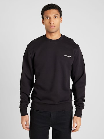 Carhartt WIP Sweatshirt in Zwart: voorkant